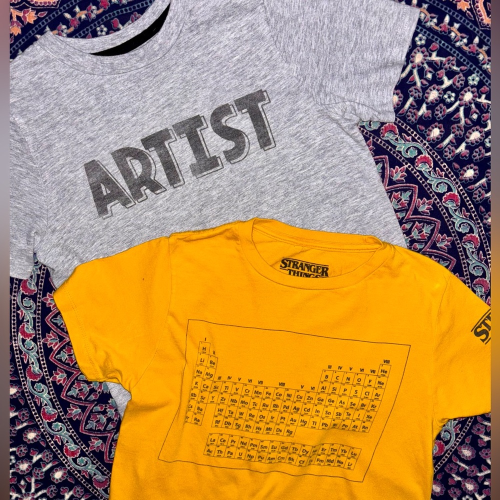 Artist/Stranger Things T-Shirt Bundle